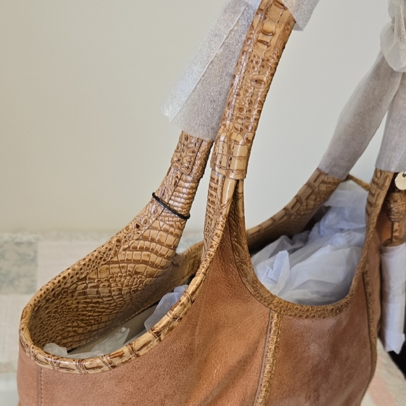 NWT Brahmin Iona Tote in Tiramisu Adrift. RARE. HTF. - Picture 13 of 16